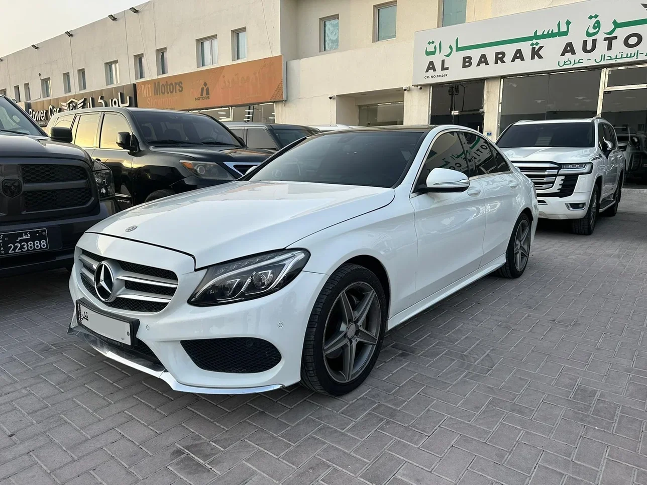  Mercedes-Benz  C-Class  200  2015  Automatic  160,000 Km  4 Cylinder  Rear Wheel Drive (RWD)  Sedan  White  With Warranty