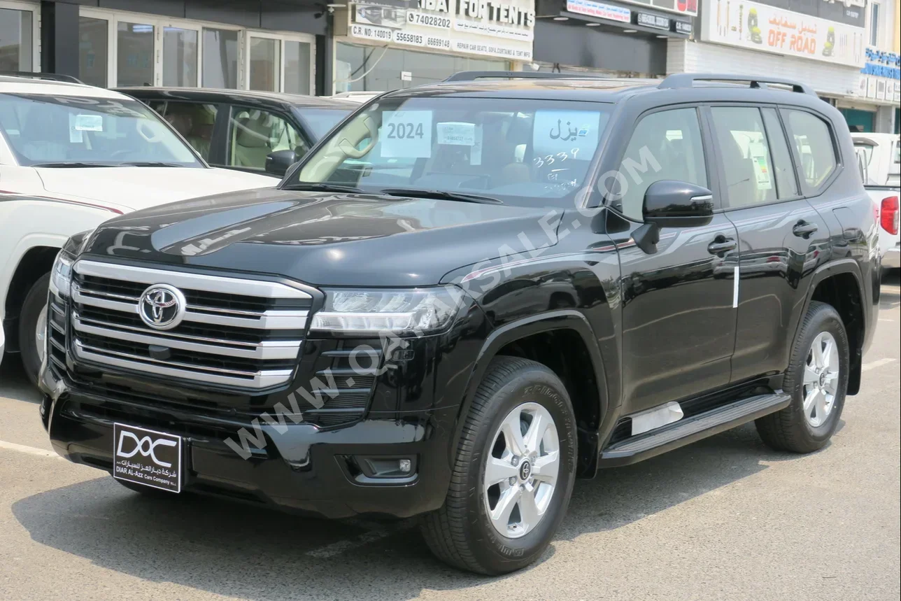 Toyota  Land Cruiser  GXR Twin Turbo  2024  Automatic  0 Km  6 Cylinder  Four Wheel Drive (4WD)  SUV  Black  With Warranty