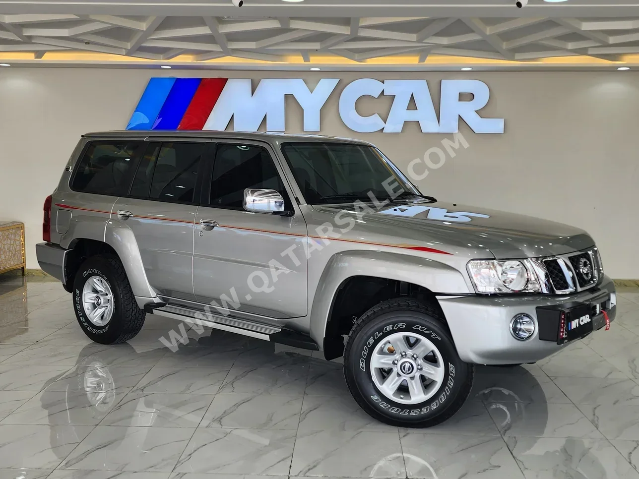 Nissan  Patrol  Safari  2023  Automatic  1,500 Km  6 Cylinder  Four Wheel Drive (4WD)  SUV  Beige  With Warranty