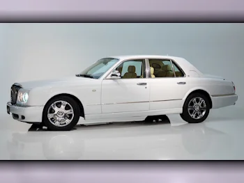 Bentley  Arnage  2006  Automatic  41٬000 Km  6 Cylinder  Rear Wheel Drive (RWD)  Sedan  White