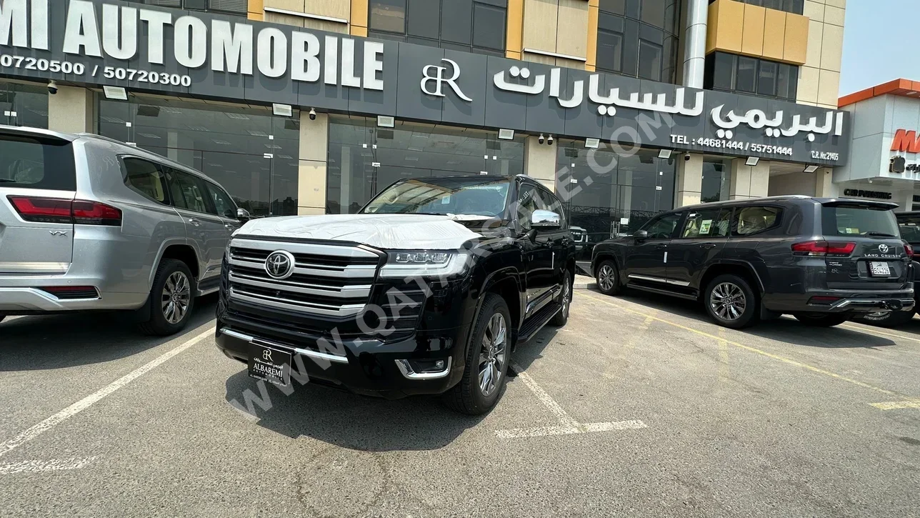 Toyota  Land Cruiser  VXR Twin Turbo  2023  Automatic  0 Km  6 Cylinder  Four Wheel Drive (4WD)  SUV  Black  With Warranty