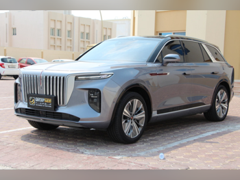 Hongqi E-HS9 2023 Automatic 50,000 Km 0 Cylinder Four Wheel Drive (4WD) SUV Silver With Warranty