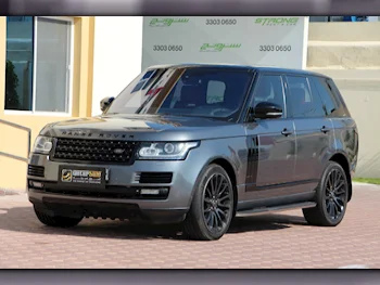 Land Rover  Range Rover  Vogue  Autobiography  2015  Automatic  196,000 Km  8 Cylinder  Four Wheel Drive (4WD)  SUV  Gray