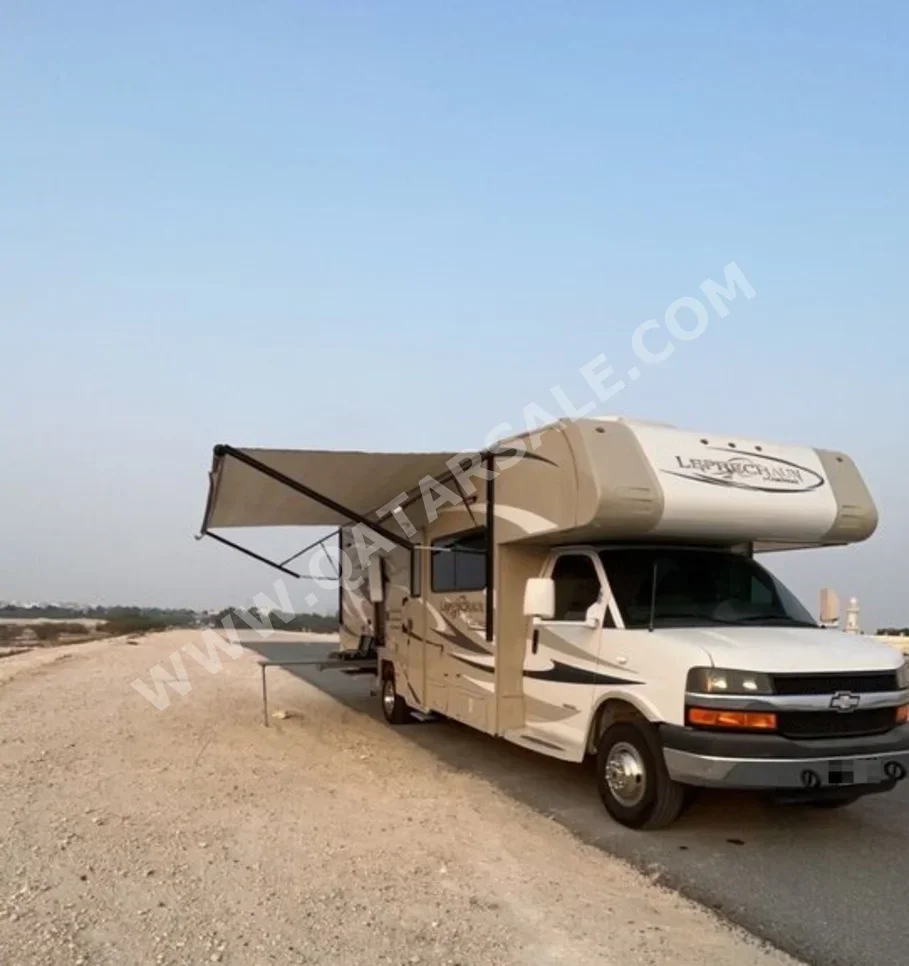 Caravan - Leprechaun  - Coachmen  - 2014  - Beige  -Made in United States of America(USA)  - 9,500 Km