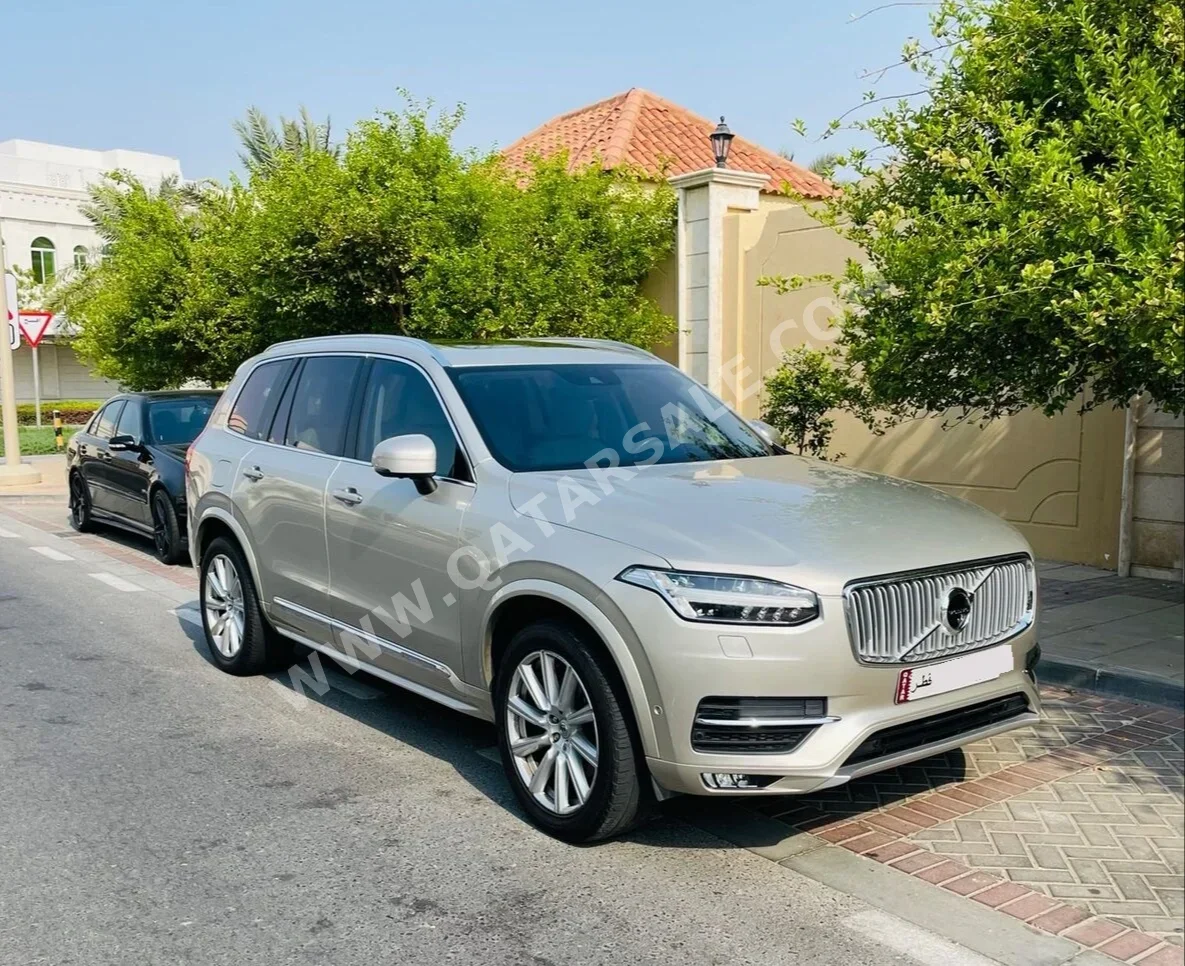 Volvo  XC  90  2019  Automatic  55,000 Km  4 Cylinder  Four Wheel Drive (4WD)  SUV  Gold