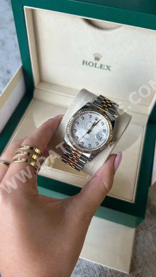 Watches - Rolex  - Analogue Watches  - Silver  - Women Watches