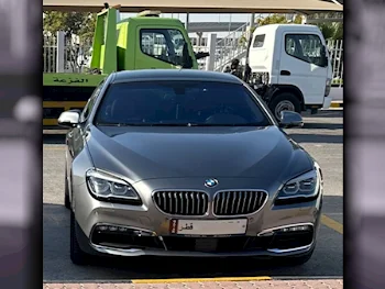 BMW  6-Series  640i Gran Coupe  2016  Automatic  64,000 Km  6 Cylinder  Rear Wheel Drive (RWD)  Sedan  Gray