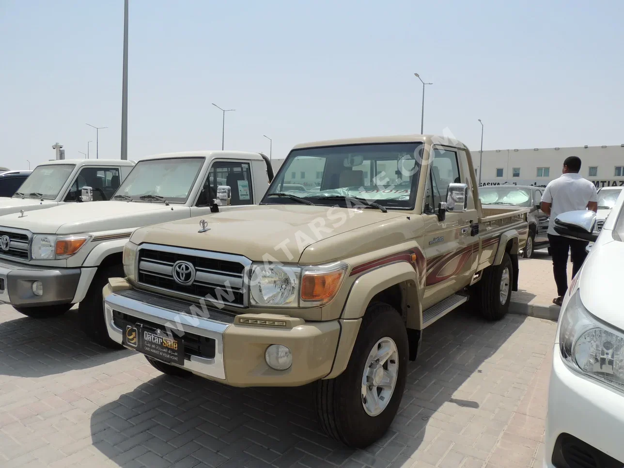 Toyota  Land Cruiser  LX  2013  Manual  209,000 Km  6 Cylinder  Four Wheel Drive (4WD)  Pick Up  Beige