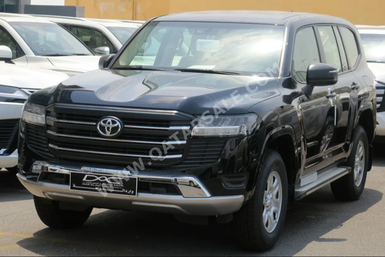 Toyota  Land Cruiser  GX  2024  Automatic  0 Km  6 Cylinder  Four Wheel Drive (4WD)  SUV  Black  With Warranty