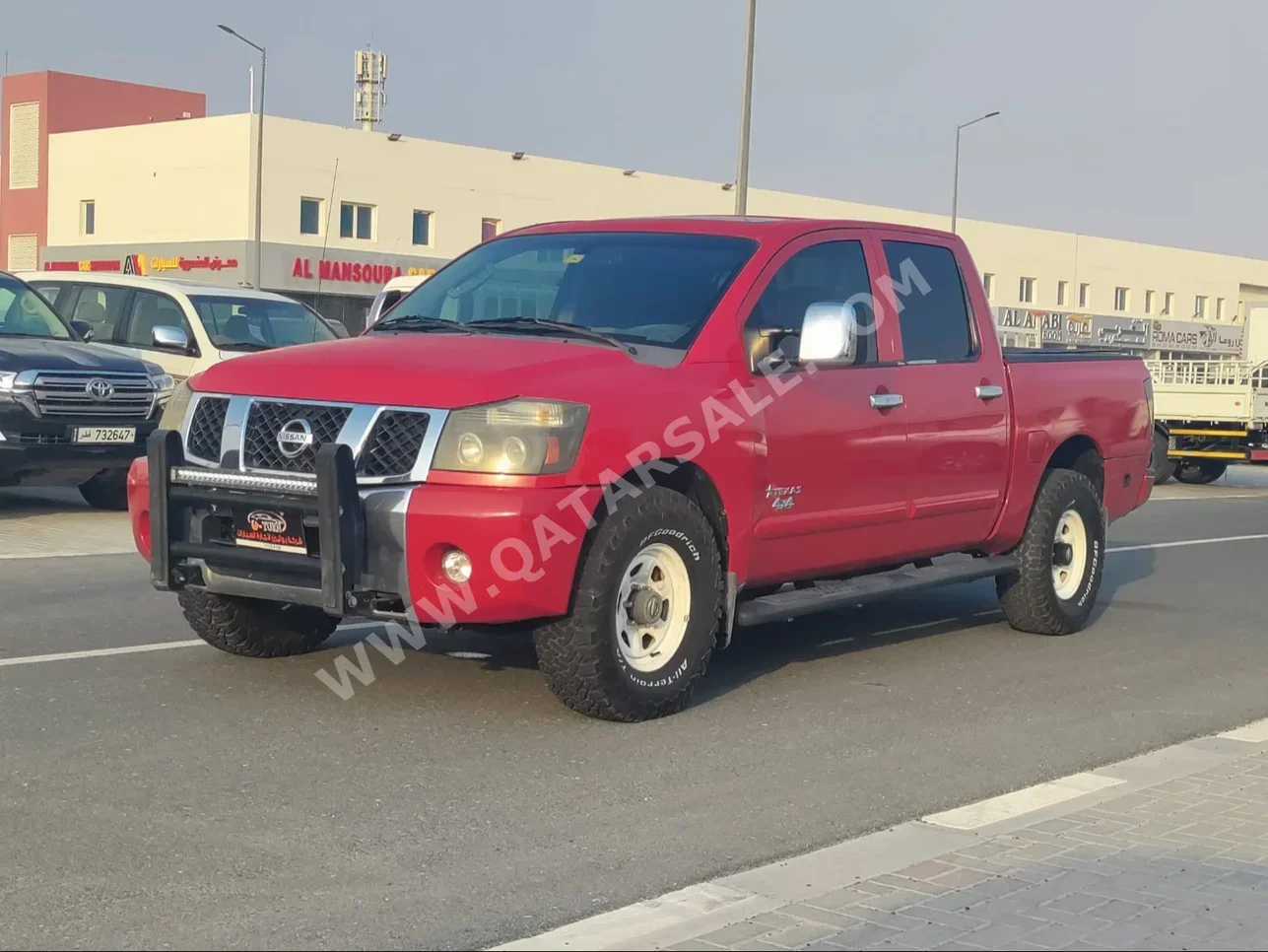 Nissan  Navara  SE  2007  Manual  207,000 Km  4 Cylinder  Rear Wheel Drive (RWD)  Pick Up  Red