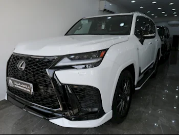 Lexus  LX  600 F Sport  2024  Automatic  0 Km  6 Cylinder  Four Wheel Drive (4WD)  SUV  White  With Warranty