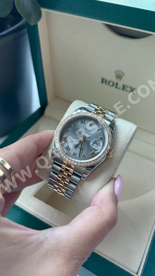 Watches - Rolex  - Analogue Watches  - Grey  - Women Watches