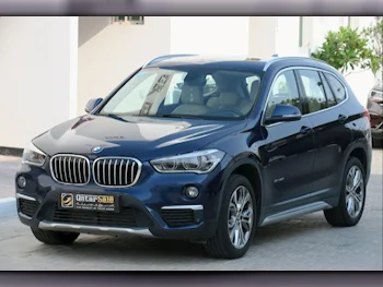 BMW  X-Series  X1  2018  Automatic  123,000 Km  4 Cylinder  Rear Wheel Drive (RWD)  SUV  Dark Blue