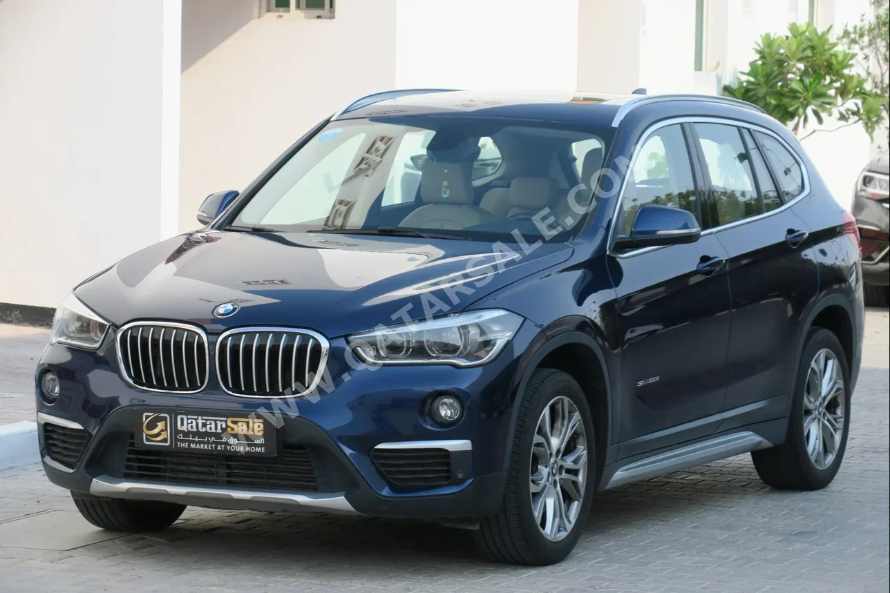 BMW  X-Series  X1  2018  Automatic  123,000 Km  4 Cylinder  Rear Wheel Drive (RWD)  SUV  Dark Blue