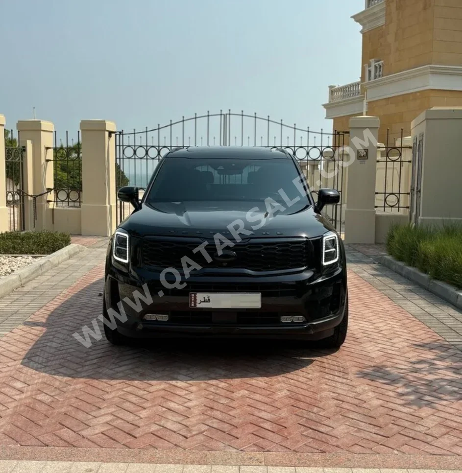 Kia  Telluride  GT Line  2020  Automatic  95,000 Km  6 Cylinder  All Wheel Drive (AWD)  SUV  Black  With Warranty