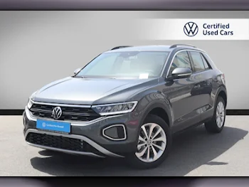 Volkswagen  T-Roc  2024  Automatic  3,200 Km  4 Cylinder  Front Wheel Drive (FWD)  SUV  Gray  With Warranty