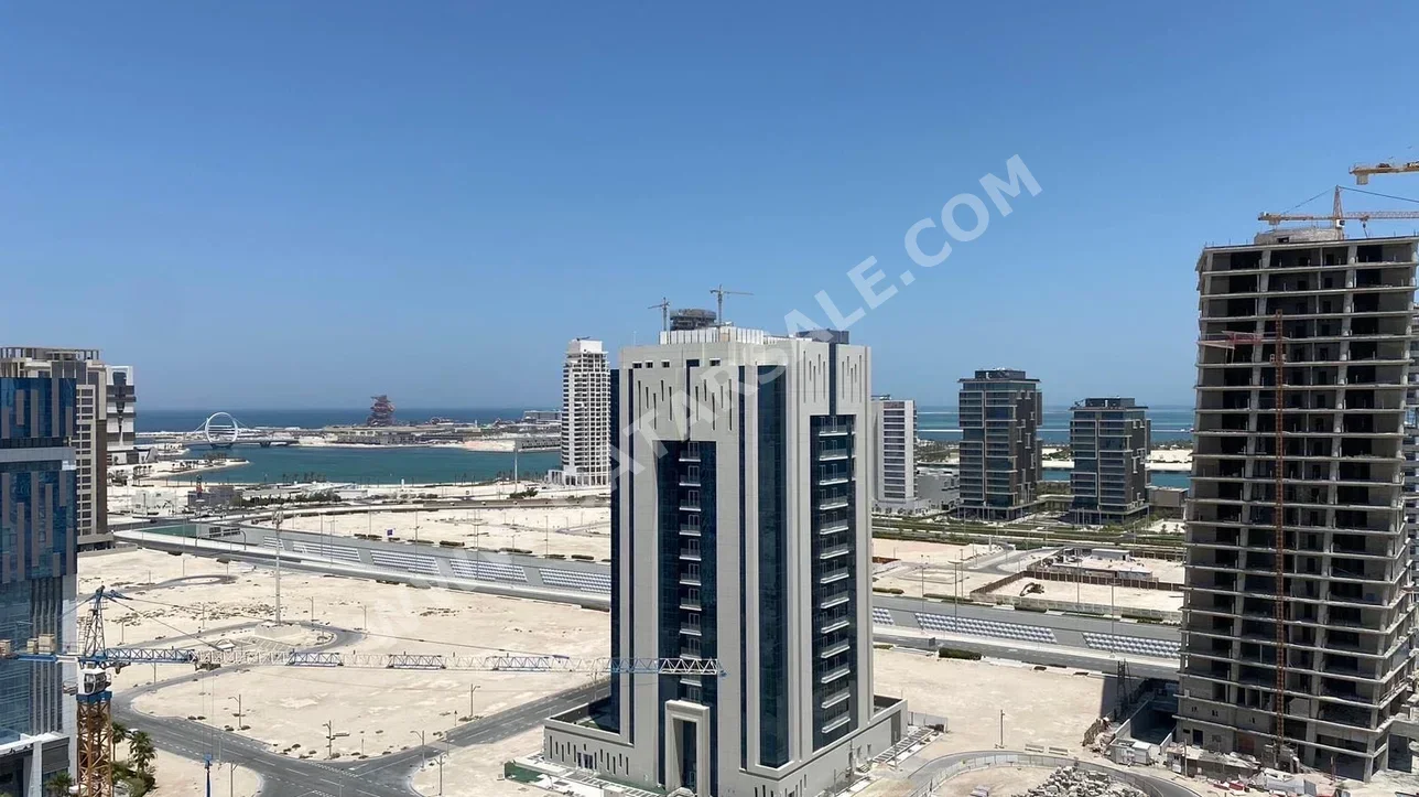 3 Bedrooms  Apartment  For Rent  in Lusail -  Waterfront Residential  Fully Furnished