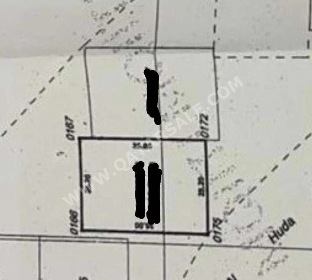 Lands For Sale in Doha  - Al Dafna  -Area Size 882 Square Meter