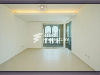 2 Bedrooms  Apartment  in Doha -  The Pearl  Semi Furnished