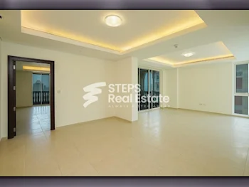 2 Bedrooms  Apartment  in Doha -  The Pearl  Semi Furnished