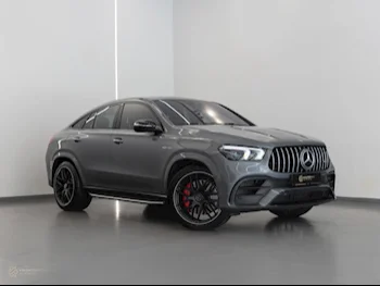  مرسيدس - بنز  جي ال اي  63S AMG COUPE  2022  اوتوماتيك  24,000 كم  8 سلندر  دفع رباعي  اس يو في  رمادي  تحت الضمان