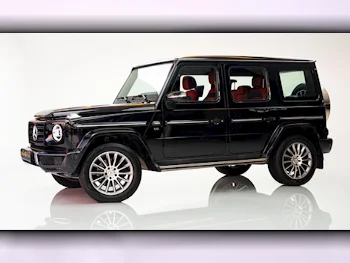 Mercedes-Benz  G-Class  500  2020  Automatic  66٬000 Km  8 Cylinder  Four Wheel Drive (4WD)  SUV  Black  With Warranty