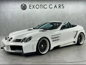 Mercedes-Benz  SLR  Fab Design  2009  Automatic  13,000 Km  12 Cylinder  Rear Wheel Drive (RWD)  Convertible  White