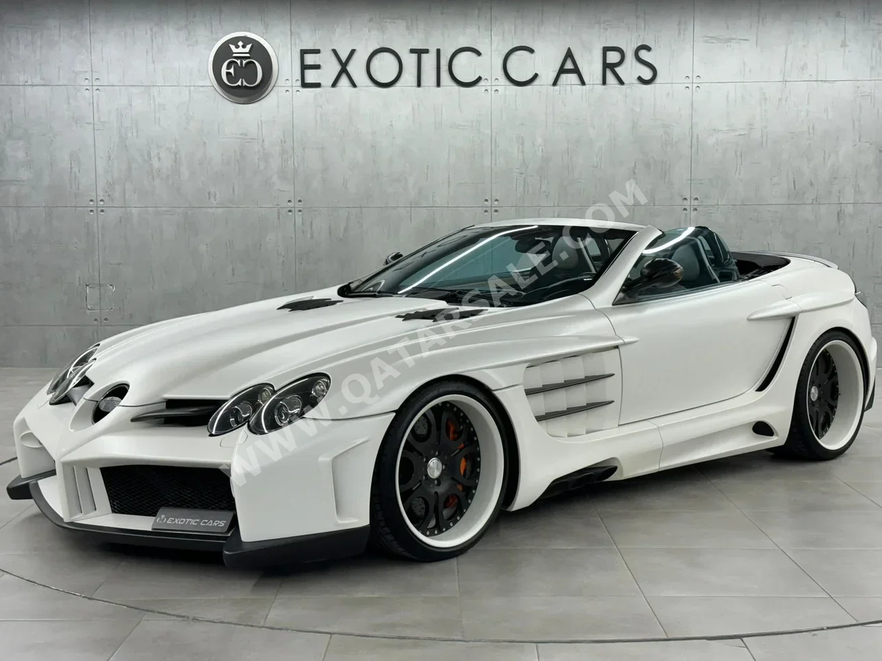 Mercedes-Benz  SLR  Fab Design  2009  Automatic  13,000 Km  12 Cylinder  Rear Wheel Drive (RWD)  Convertible  White