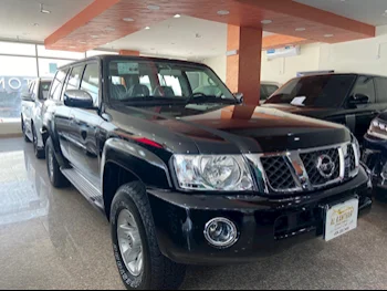 Nissan  Patrol  Safari  2024  Manual  0 Km  6 Cylinder  Four Wheel Drive (4WD)  SUV  Black  With Warranty