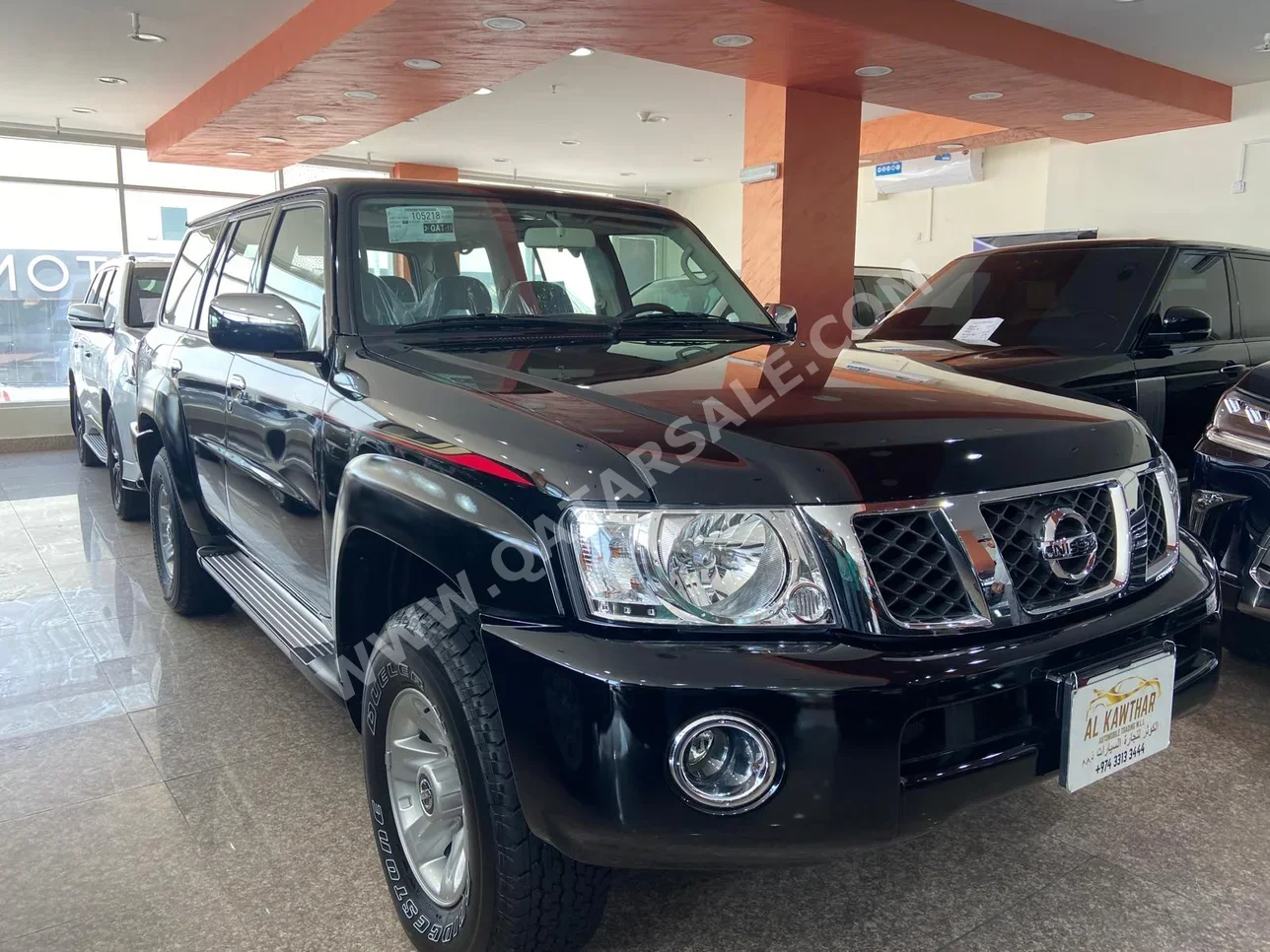 Nissan  Patrol  Safari  2024  Manual  0 Km  6 Cylinder  Four Wheel Drive (4WD)  SUV  Black  With Warranty