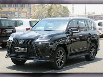 Lexus  LX  600 F Sport  2024  Automatic  41,000 Km  6 Cylinder  Four Wheel Drive (4WD)  SUV  Black  With Warranty