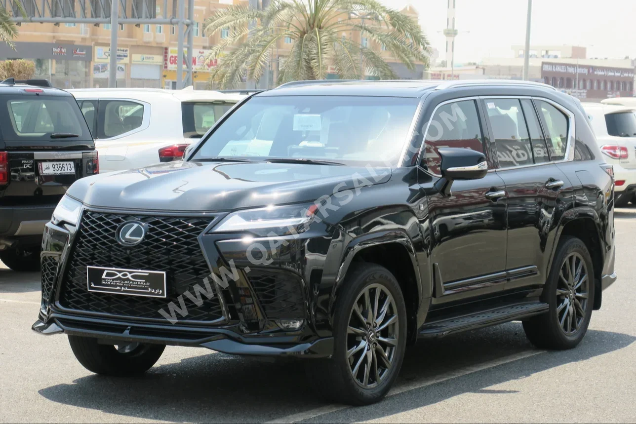 Lexus  LX  600 F Sport  2024  Automatic  41,000 Km  6 Cylinder  Four Wheel Drive (4WD)  SUV  Black  With Warranty