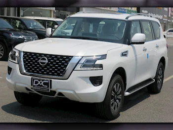 Nissan  Patrol  SE  2024  Automatic  0 Km  6 Cylinder  Four Wheel Drive (4WD)  SUV  White  With Warranty