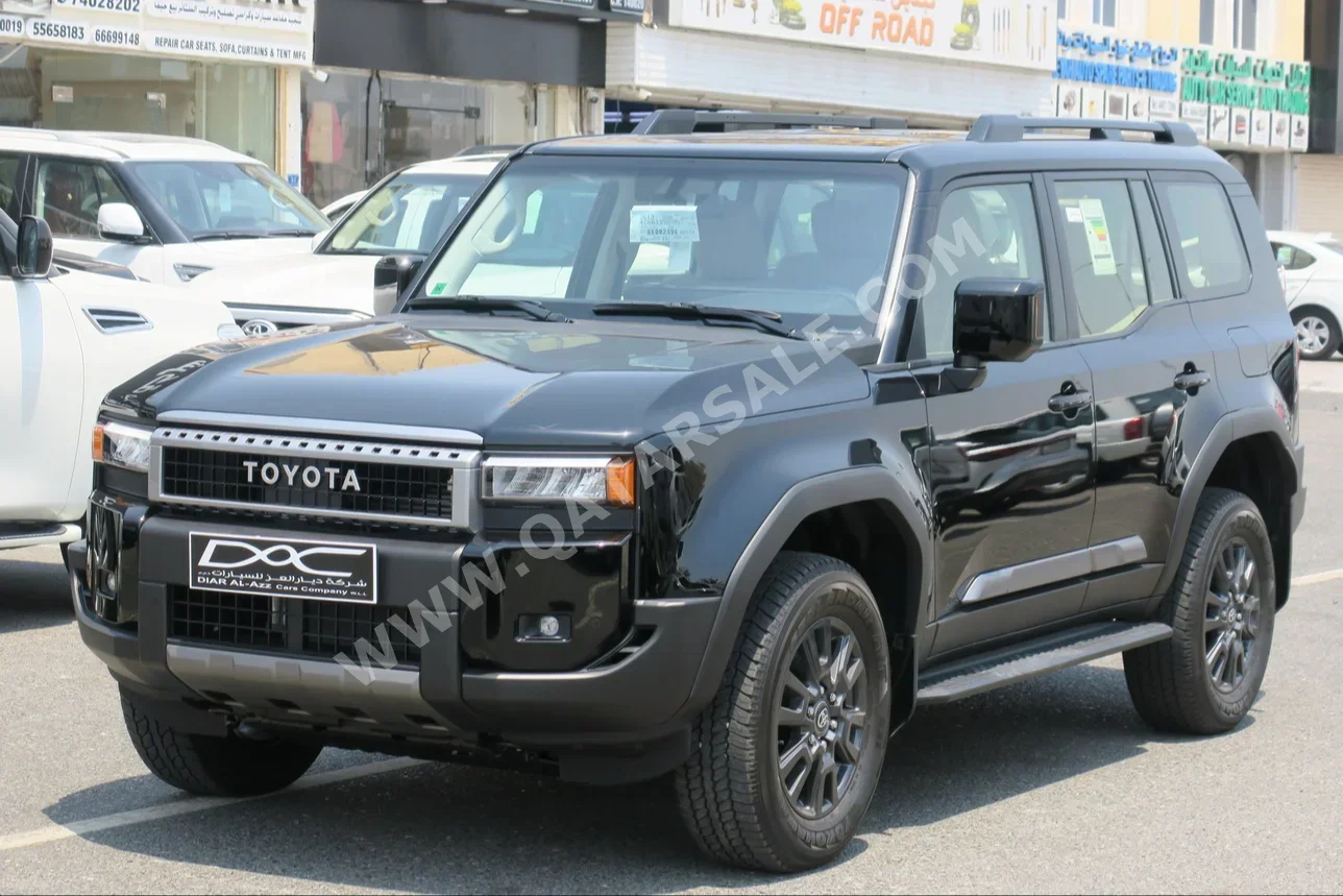 Toyota  Prado  TX Turbo  2024  Automatic  0 Km  4 Cylinder  Four Wheel Drive (4WD)  SUV  Black  With Warranty