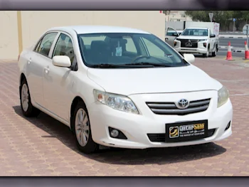 Toyota  Corolla  2008  Automatic  173,000 Km  4 Cylinder  Front Wheel Drive (FWD)  Sedan  White