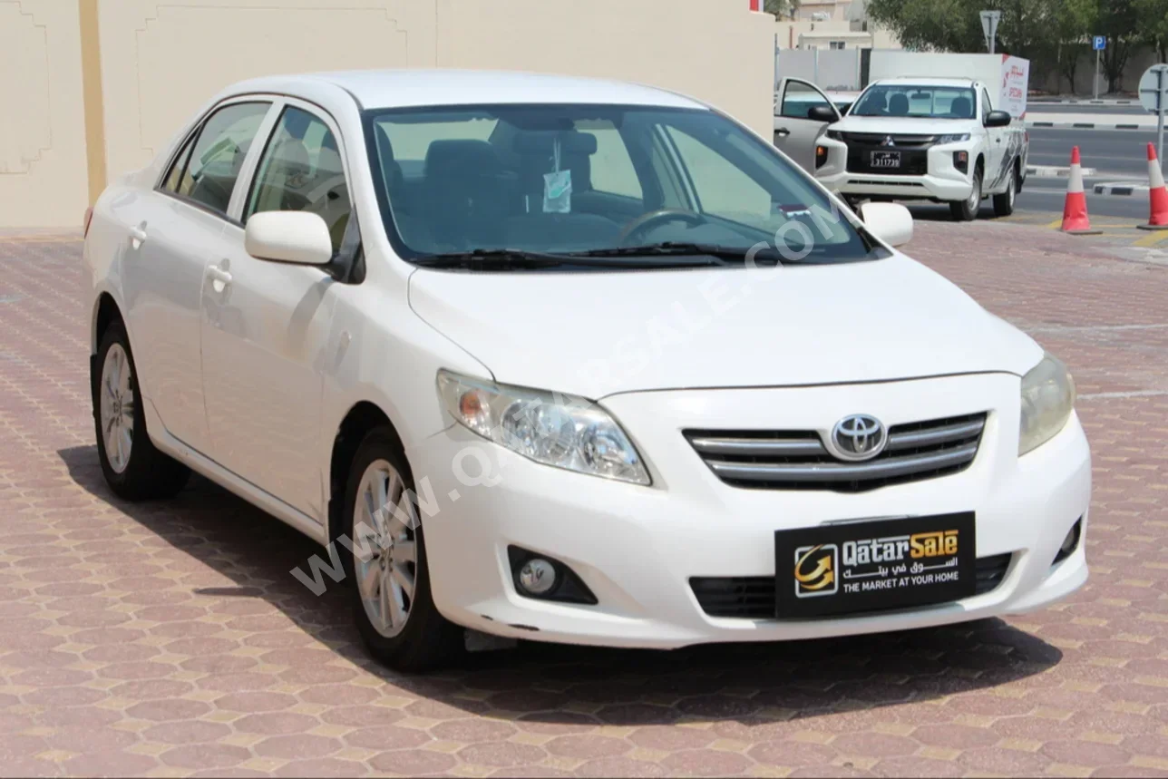 Toyota  Corolla  2008  Automatic  173,000 Km  4 Cylinder  Front Wheel Drive (FWD)  Sedan  White