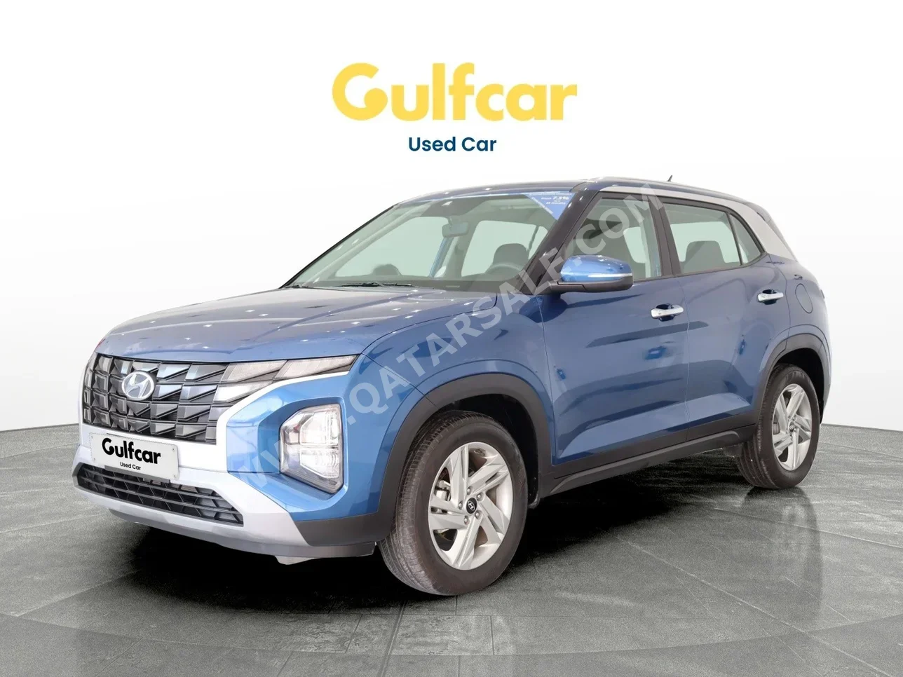 Hyundai  Creta  2023  Automatic  15,065 Km  4 Cylinder  Front Wheel Drive (FWD)  SUV  Blue  With Warranty