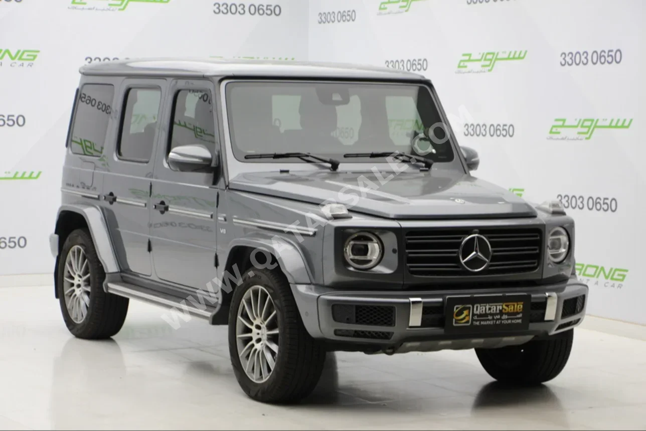 Mercedes-Benz  G-Class  500  2020  Automatic  113,000 Km  8 Cylinder  Four Wheel Drive (4WD)  SUV  Gray  With Warranty