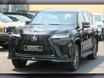 Lexus  LX  600 F Sport  2024  Automatic  41,000 Km  6 Cylinder  Four Wheel Drive (4WD)  SUV  Black  With Warranty