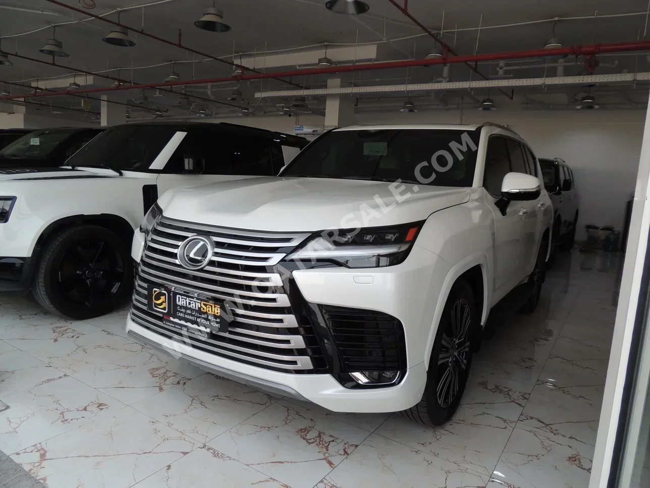 Lexus  LX  600 Luxury  2024  Automatic  600 Km  6 Cylinder  Four Wheel Drive (4WD)  SUV  White  With Warranty