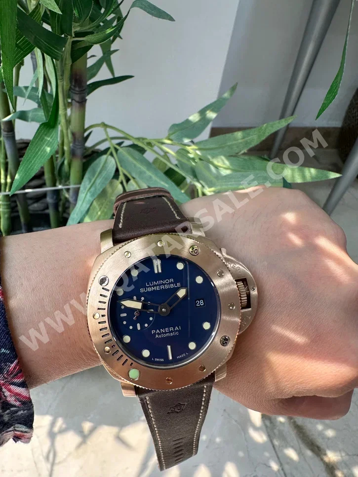 Watches - Panerai  - Analogue Watches  - Gold  - Men Watches