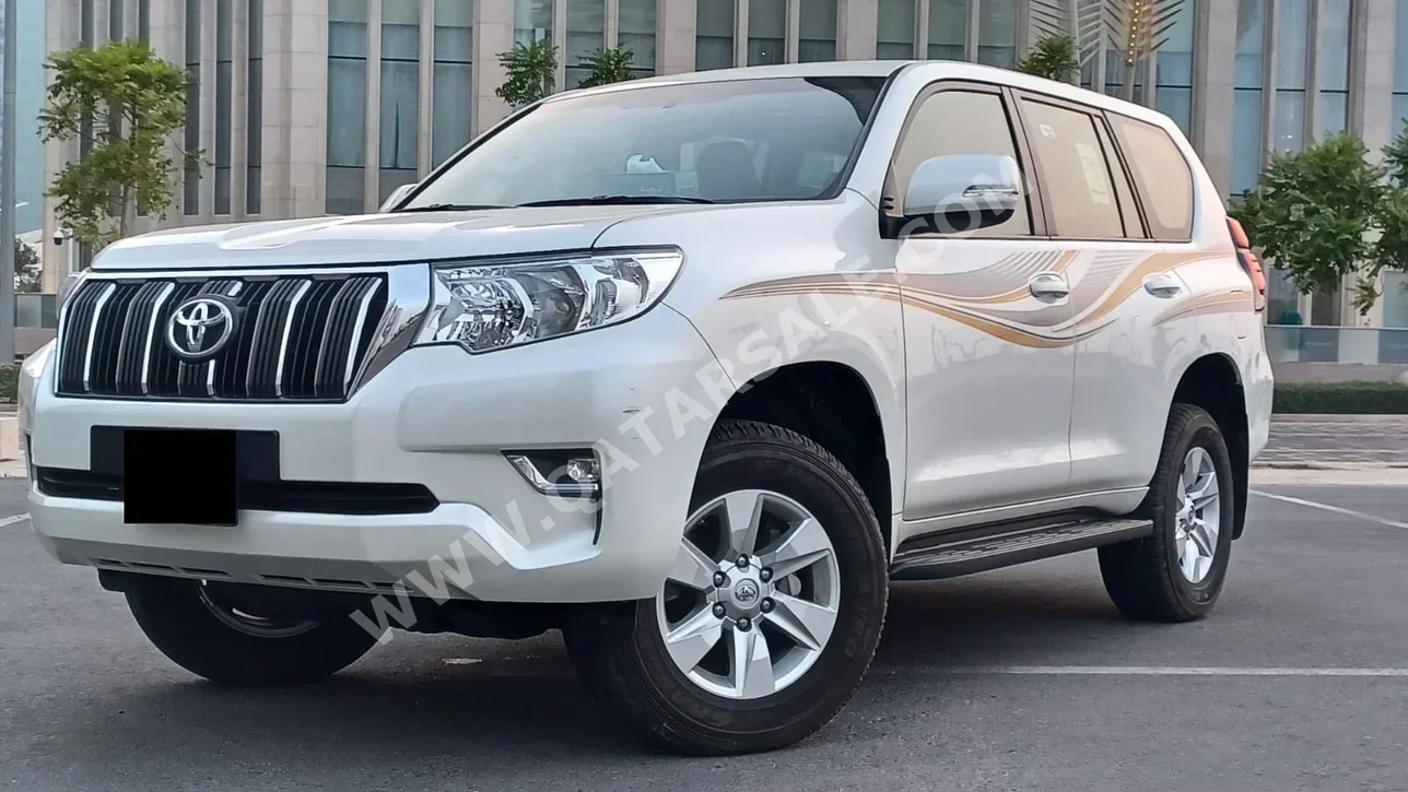 Toyota  Prado  2023  Automatic  15,700 Km  4 Cylinder  Four Wheel Drive (4WD)  SUV  Pearl  With Warranty