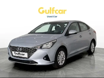 Hyundai  Accent  1.6  2023  Automatic  18,337 Km  4 Cylinder  Front Wheel Drive (FWD)  Sedan  Silver  With Warranty