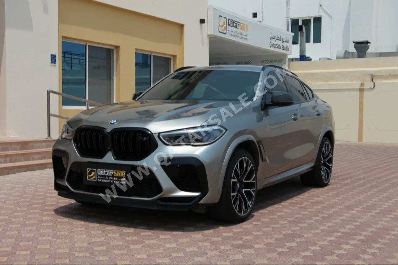 BMW  X-Series  X6 M Competition  2021  Automatic  68,000 Km  8 Cylinder  Four Wheel Drive (4WD)  SUV  Gray  With Warranty