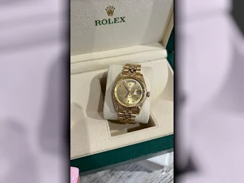 Watches - Rolex  - Analogue Watches  - Gold  - Unisex Watches