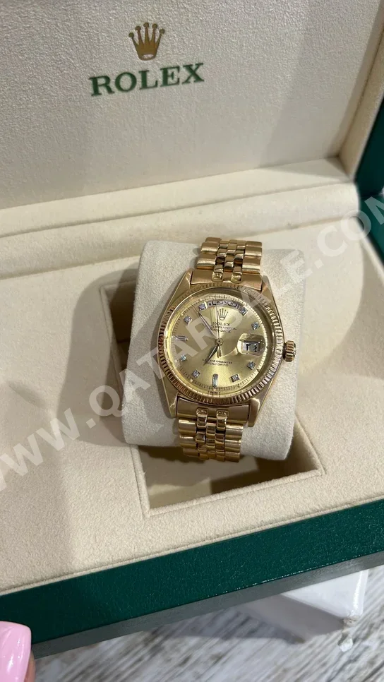 Watches - Rolex  - Analogue Watches  - Gold  - Unisex Watches