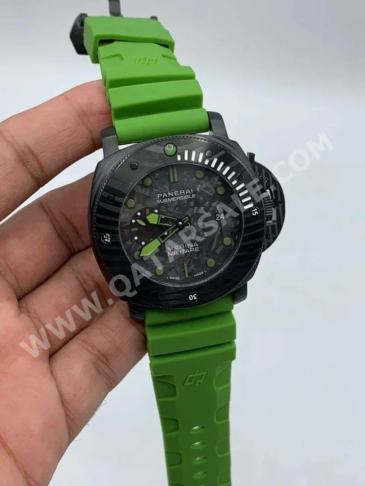 Watches - Panerai  - Analogue Watches  - Green  - Men Watches