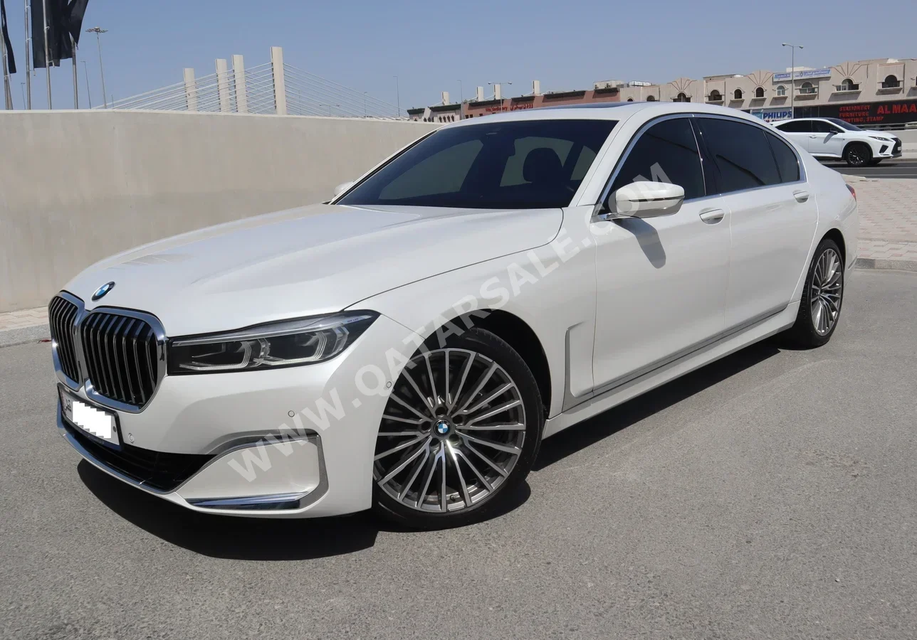 BMW  7-Series  730 Li  2021  Automatic  31,000 Km  4 Cylinder  Rear Wheel Drive (RWD)  Sedan  White