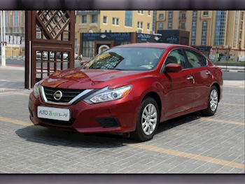 Nissan  Altima  2017  Automatic  49,250 Km  4 Cylinder  Front Wheel Drive (FWD)  Sedan  Red