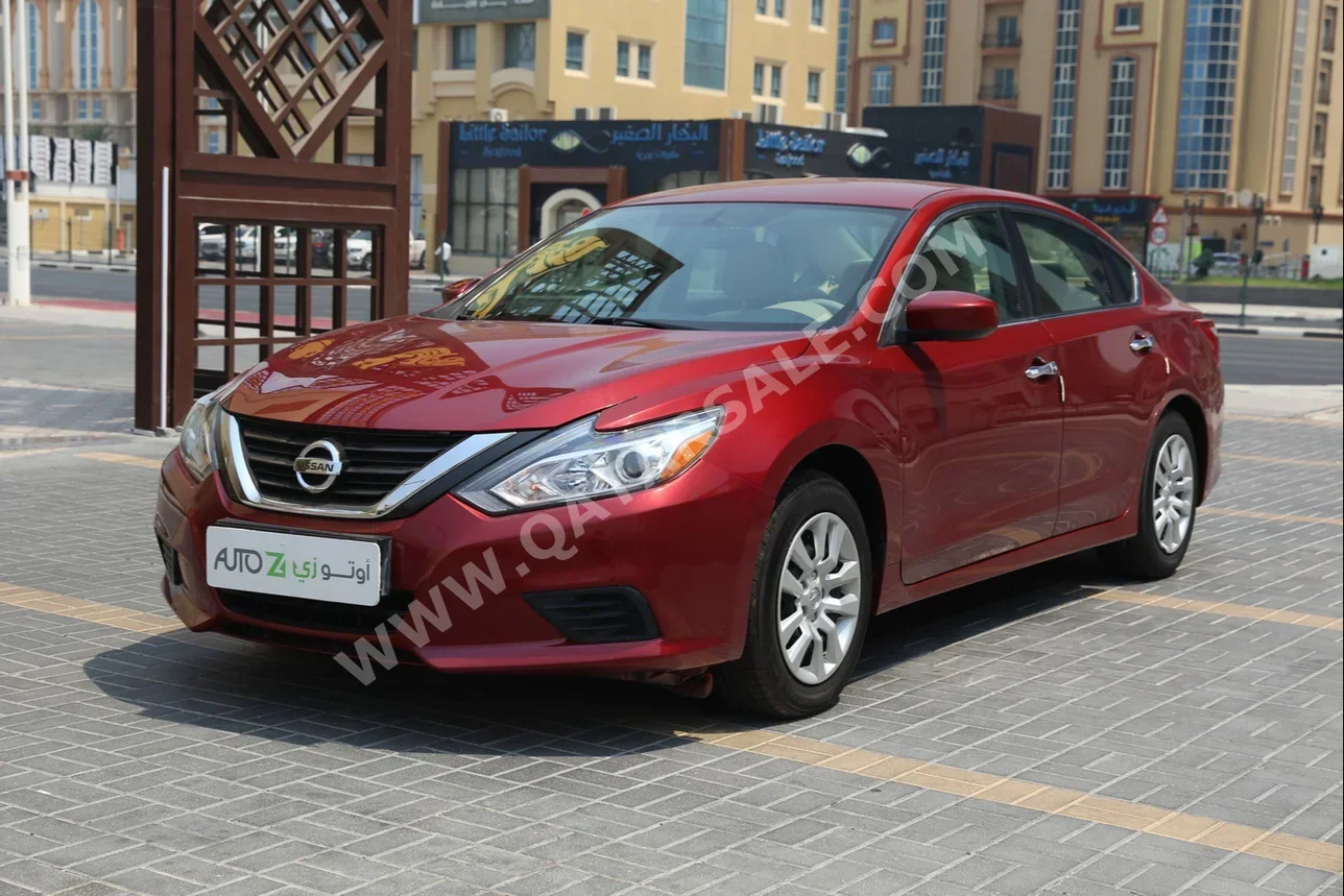 Nissan  Altima  2017  Automatic  49,250 Km  4 Cylinder  Front Wheel Drive (FWD)  Sedan  Red